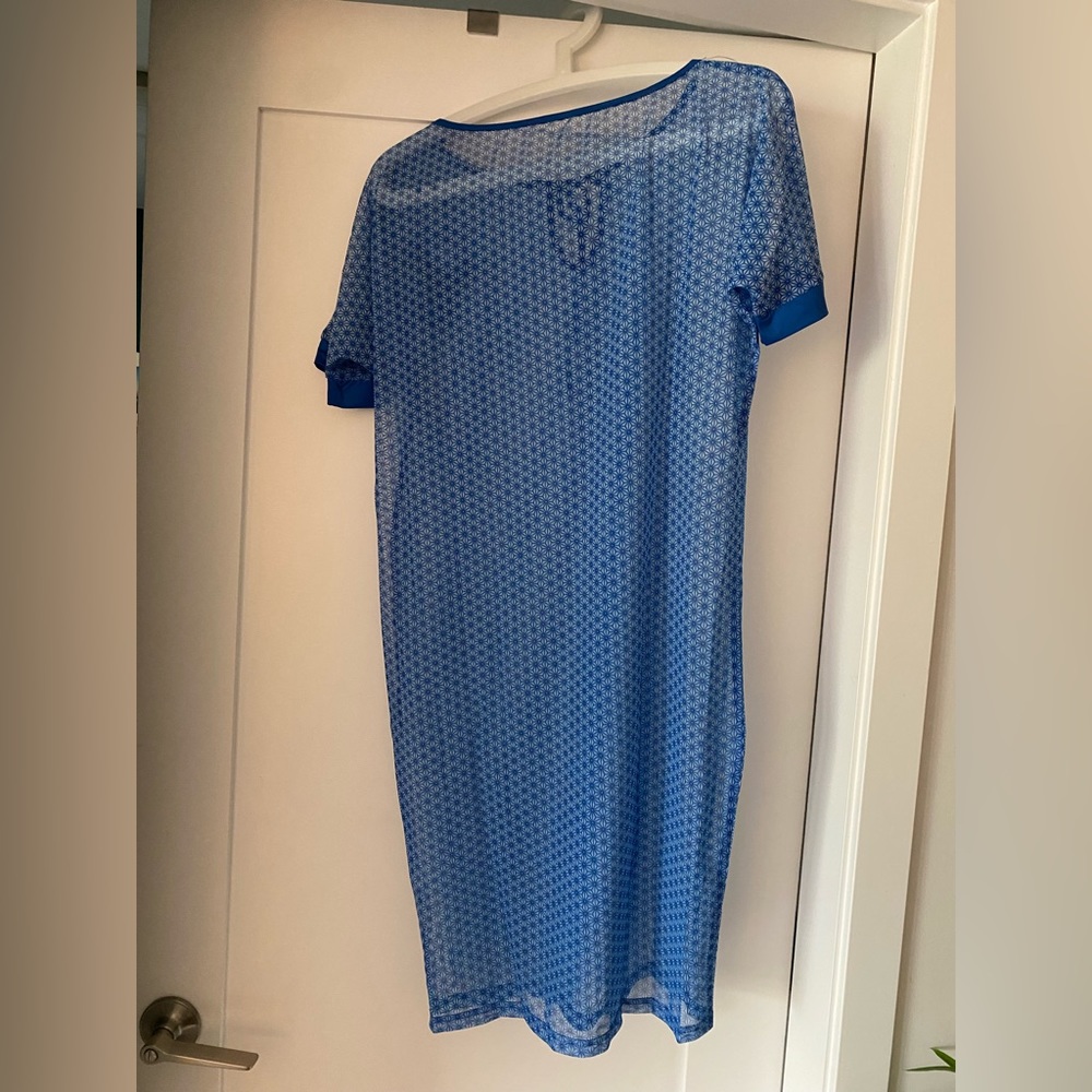 KBLU UV protection swim cover, short sleeves kaftan